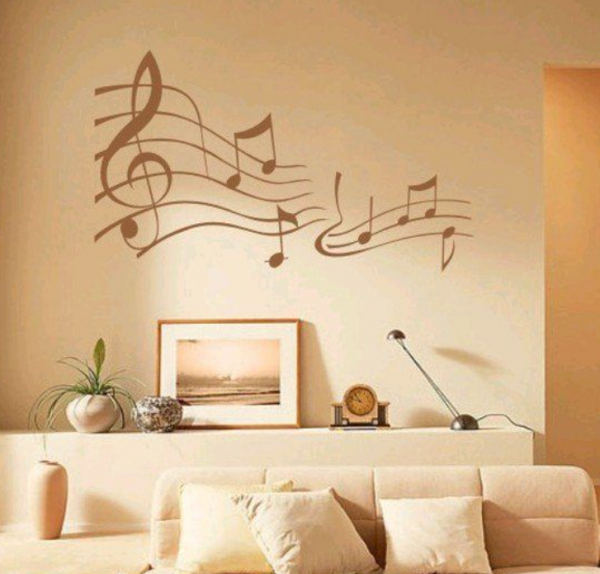 Gaya Musik: Dedikasikan ruang bagi remaja yang pecinta musik dengan dinding hiasan berisi poster idola